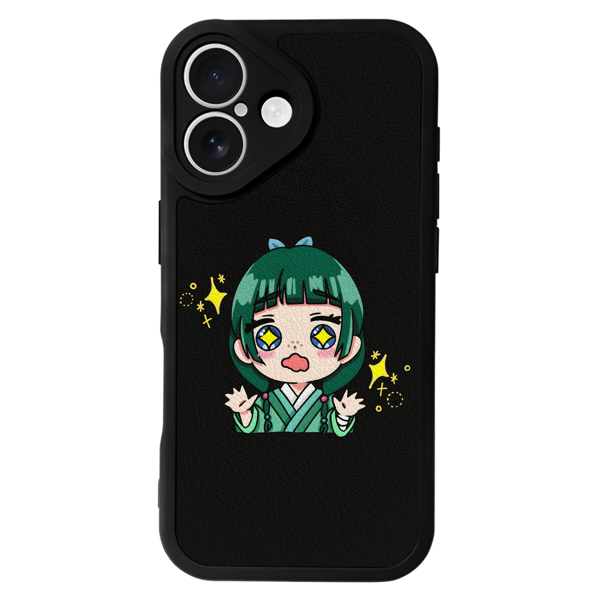 （画像用） 薬屋のひとりごと The Apothecary Diaries 【iPhone 16シリーズ対応】シリコンスマホケース（レザー調） 材質：シリコン